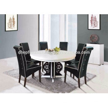 Set de salle à manger, meubles de salle à manger, ensemble de salle à manger en marbre